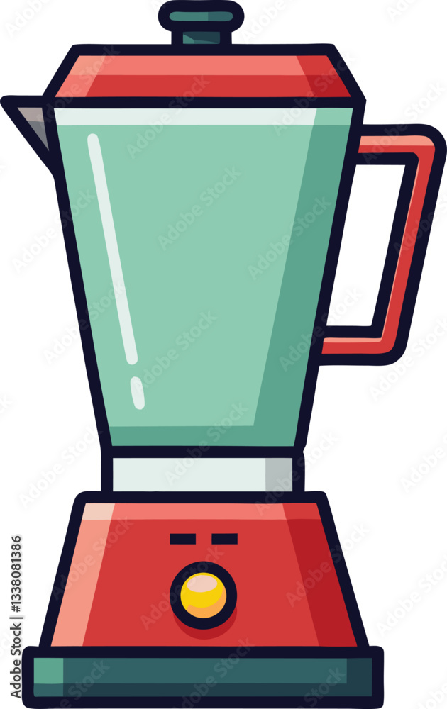 Blender Vector Illustration, A vector illustration of a kitchen blender, ideal for cooking, smoothie, and kitchen appliance-themed designs.
Blender Vector Illustration, A vector illustration of a kitchen blender, ideal for cooking, smoothie, and kitchen appliance-themed designs.
