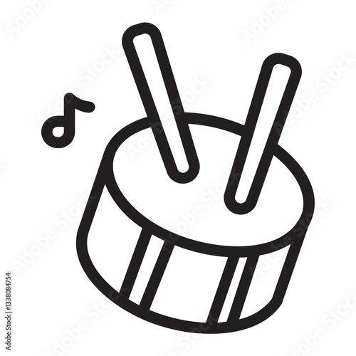 drum line icon