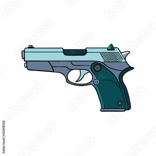 beretta gun px4 storm isolated on white