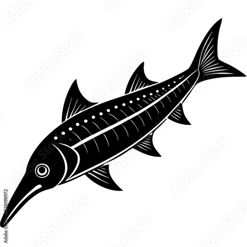 cornetfish silhouette
