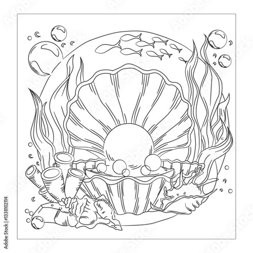 creat oyestar line art