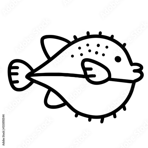funny fish cartoon