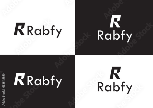 Letter R logo design, logo design, brand identity with letter R