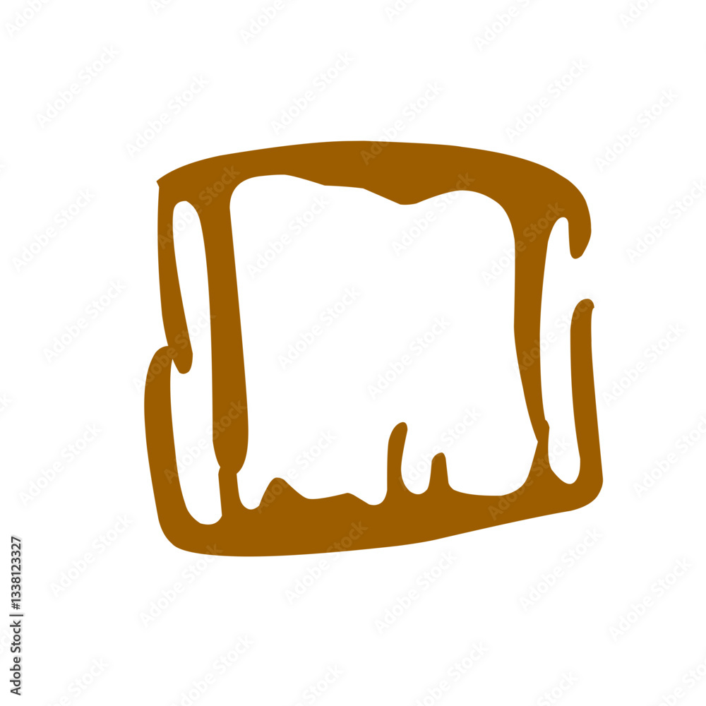 chocolate frame chocolate frame