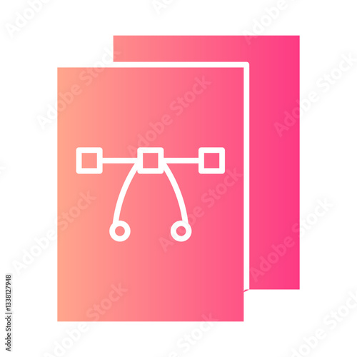 graphic design gradient icon