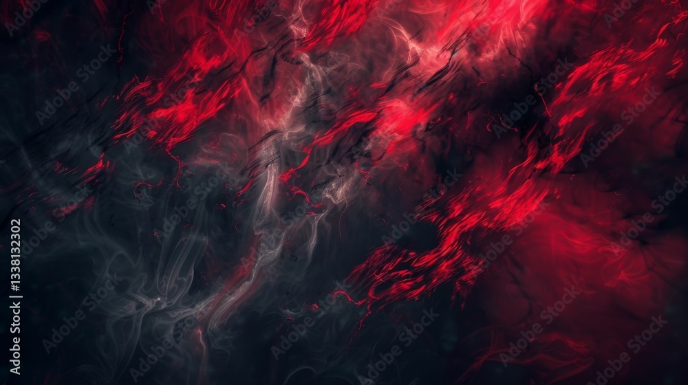 A black and red background with red flames A black and red background with red flames