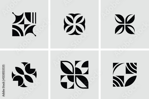 Modern Geometric Shape Vector Design for Creative Projects