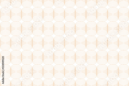 Seamless geometric lines background pattern. Abstract golden color on white background.