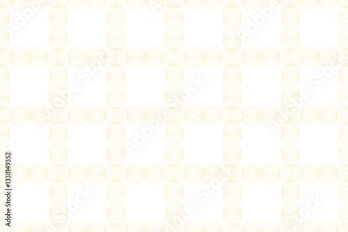 Seamless geometric lines background pattern. Abstract golden color on white background.