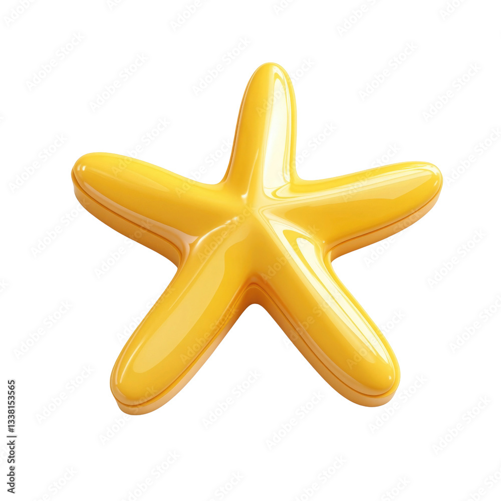 A vibrant yellow starfish is displayed, showcasing its unique shape and glossy texture. It symbolizes the ocean’s beauty, evoking thoughts of sandy beaches and marine life A vibrant yellow starfish is displayed, showcasing its unique shape and glossy texture. It symbolizes the ocean’s beauty, evoking thoughts of sandy beaches and marine life