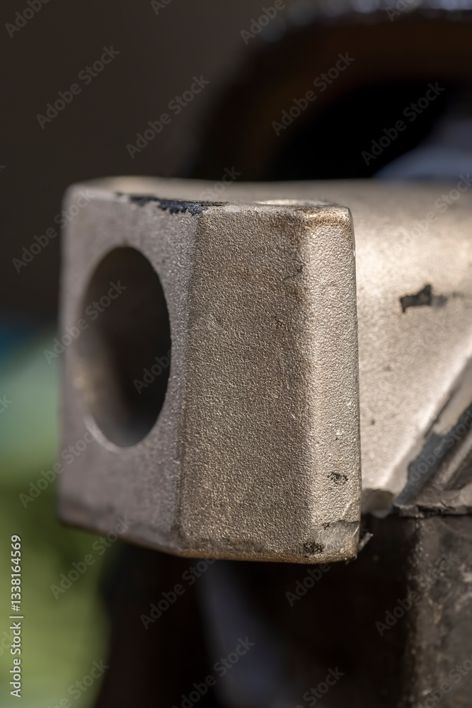part of the car engine mounting part