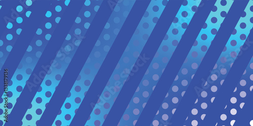 Vector blue halftone gradient. double Comics effect. suitable for banner and product