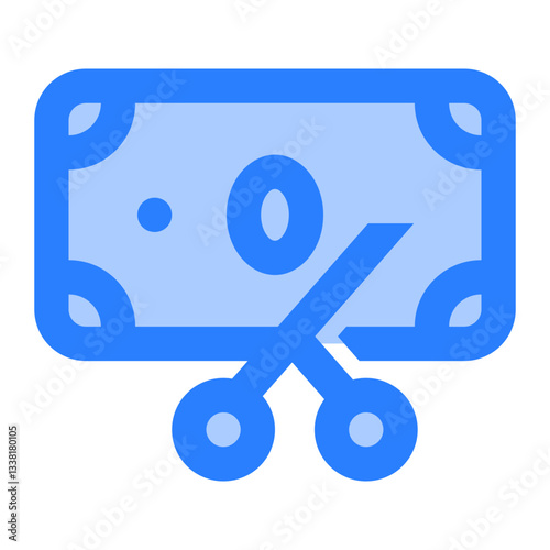 Tax Icon. Tax, Income, Deduction, Liability, Expense, Filing, Money, Payment. Vector Icon Illustration