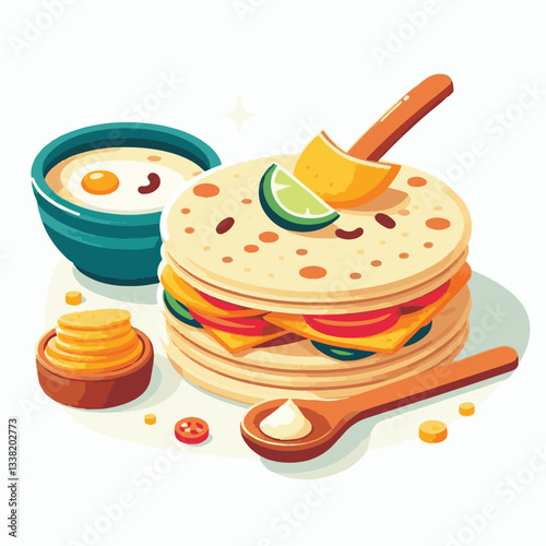 food, arepa, breakfast, colombia, bread, corn, lunch, traditional, typical, latin, dinner, homemade, meal, delicious, snack, cuisine, cheese, grilled, chicken, isolated, meat, culture, tradition, maiz