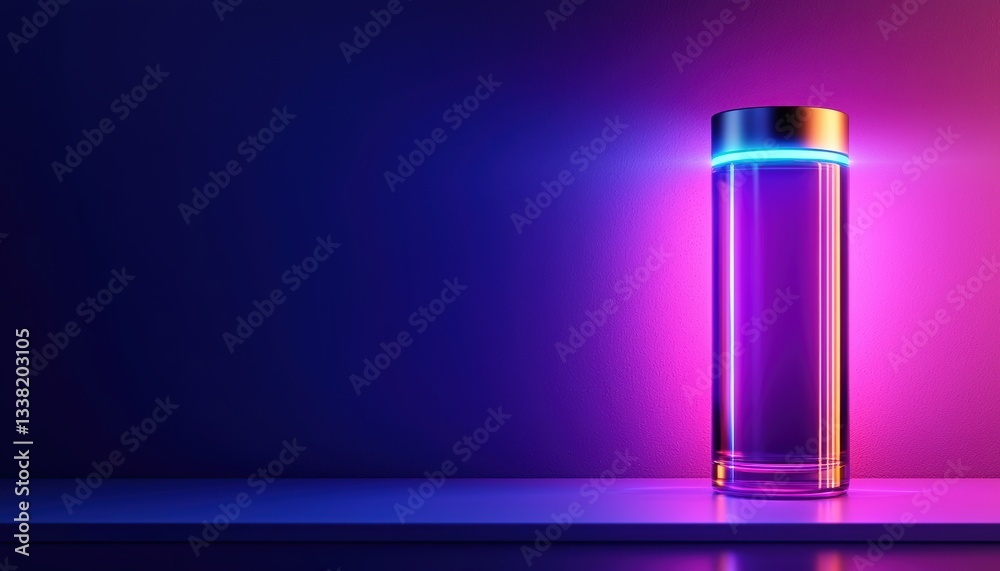 Luxury smart foundation bottle on a glowing AI-powered display, real-time shade-matching analysis appearing in holographic neon blue and soft golden tones Luxury smart foundation bottle on a glowing AI-powered display, real-time shade-matching analysis appearing in holographic neon blue and soft golden tones