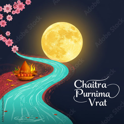 Chaitra Purnima with Full M...