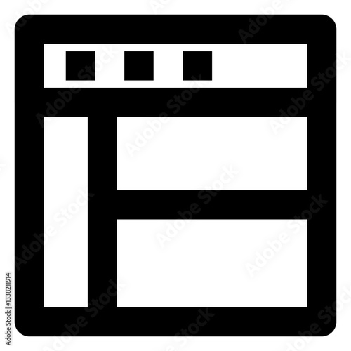 web and seo regular icon