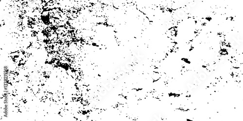 Wallpaper Mural Black and white Dust overlay distress grungy effect paint. Black and white grunge seamless texture. Dust and scratches grain texture on white and black background. Torontodigital.ca