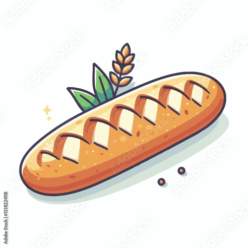 baguette, food, bread, bakery, breakfast, bun, meal, fresh, french, pastry, loaf, healthy, wheat, tasty, crust, flour, nutrition, bake, isolated, brown, background, traditional, delicious, organic, na