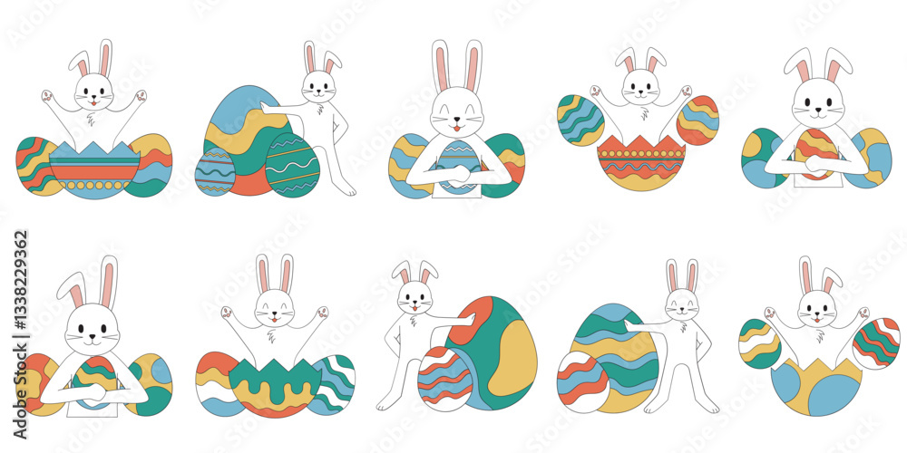 Easter Bunny Illustration Easter Bunny Illustration