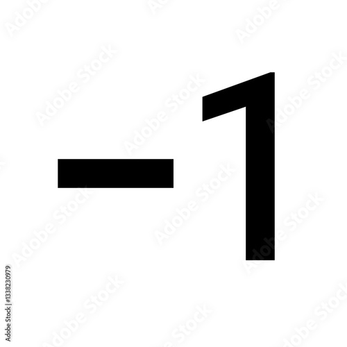 Minus One Icon

