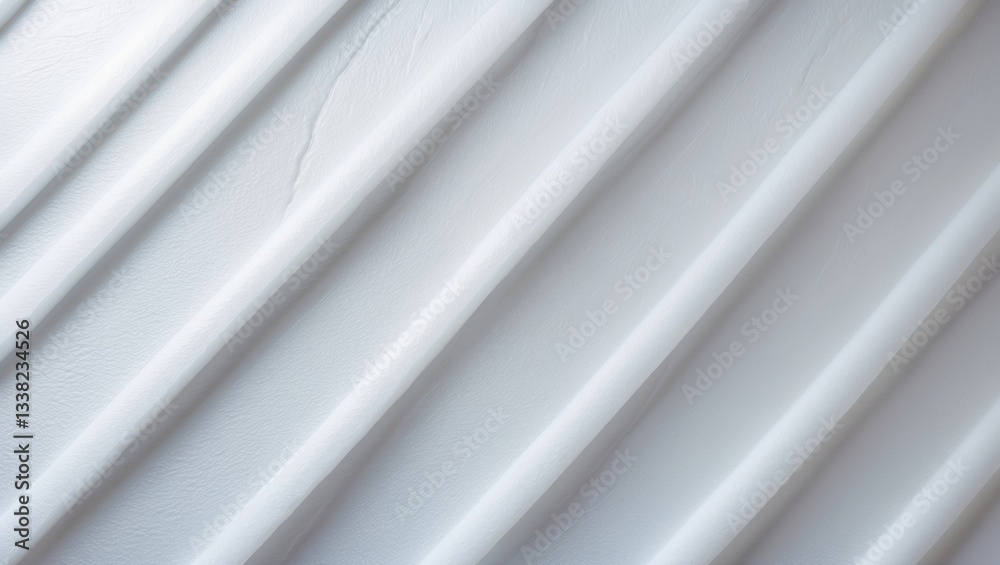 Fototapeta premium Plastic Foam Texture in White