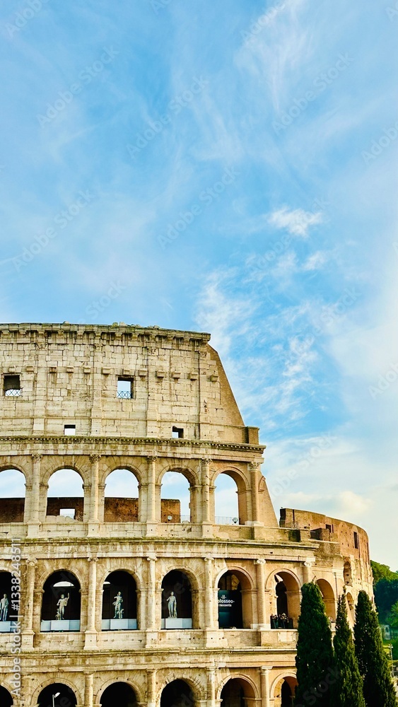 Obraz premium Rome Coliseum Aesthetic Wallpaper