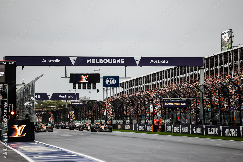 Fototapeta premium 2025 Formula 1 Australian Grand Prix - Sunday