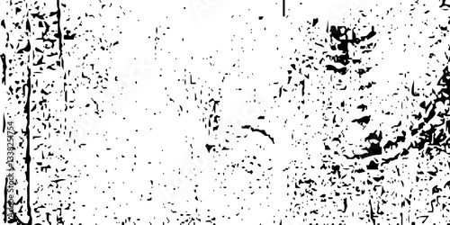 Wallpaper Mural Black grainy texture isolated on white background. Distress overlay textured. Grunge design elements, Dust overlay textured. Grain noise particles. Rusted white effect.  Torontodigital.ca