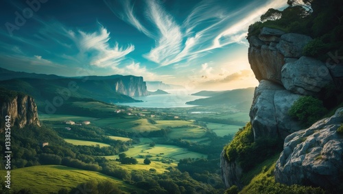View from the plateau