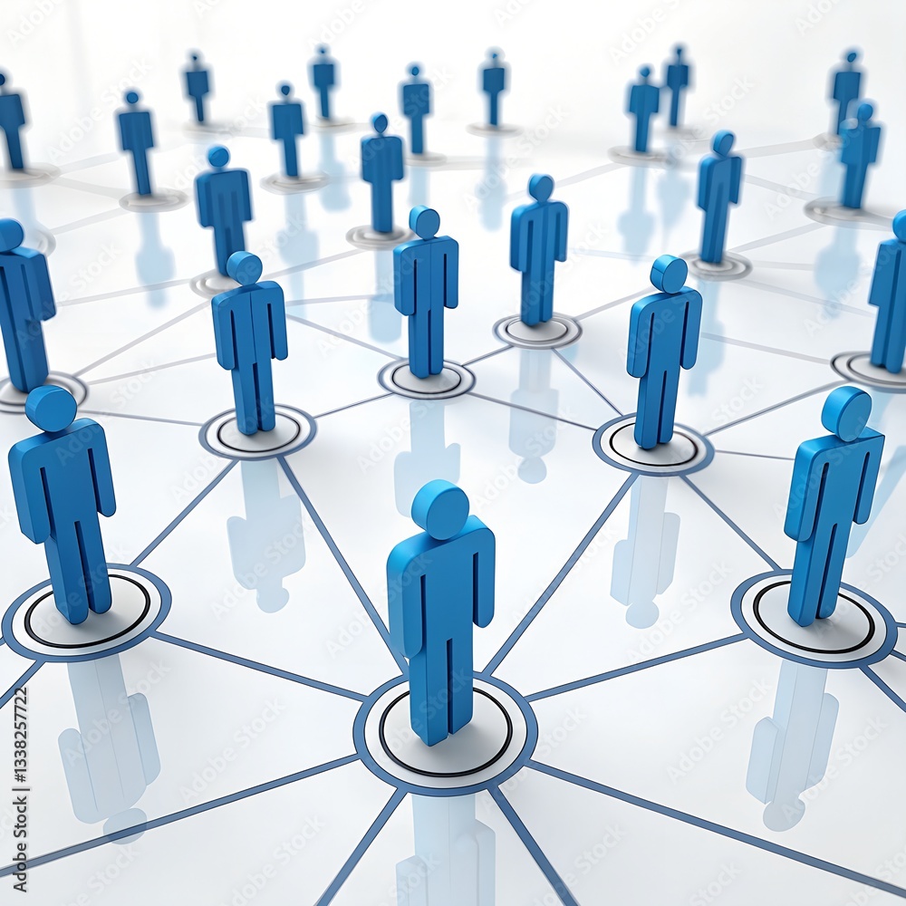 Network Connection and Social Interaction Concept Network Connection and Social Interaction Concept