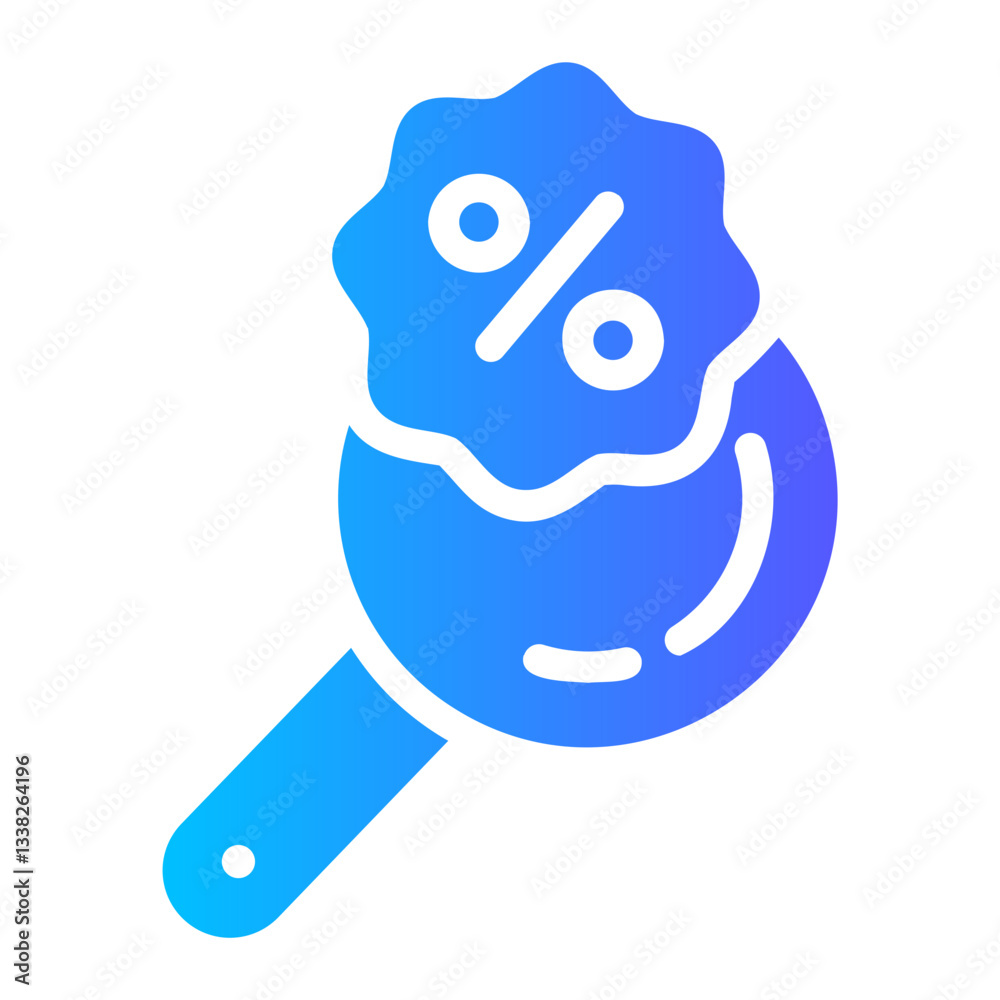 Obraz premium Searching gradient icon