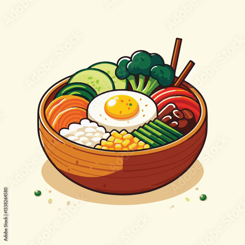 bibimbap, asian, cuisine, meal, healthy, delicious, food, rice, gourmet, korean food, vegetable, cooking, dinner, fresh, colorful, bowl, lunch, traditional, dish, egg, beef, spicy, korean, carrot, mea