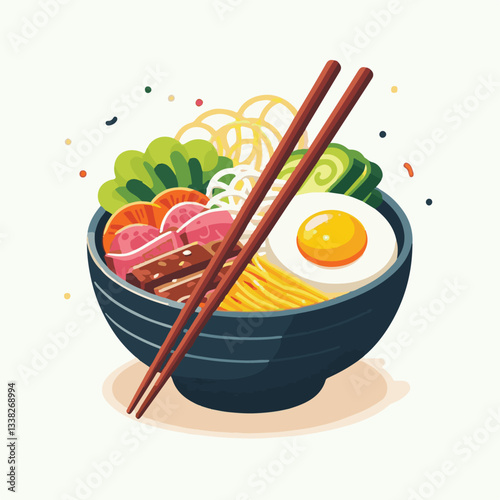 bibimbap, asian, cuisine, meal, healthy, delicious, food, rice, gourmet, korean food, vegetable, cooking, dinner, fresh, colorful, bowl, lunch, traditional, dish, egg, beef, spicy, korean, carrot, mea