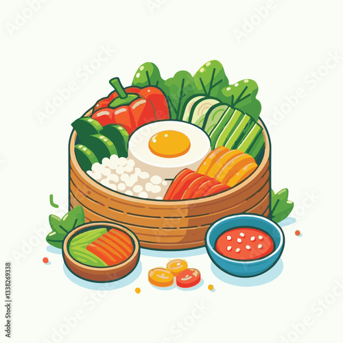 bibimbap, asian, cuisine, meal, healthy, delicious, food, rice, gourmet, korean food, vegetable, cooking, dinner, fresh, colorful, bowl, lunch, traditional, dish, egg, beef, spicy, korean, carrot, mea