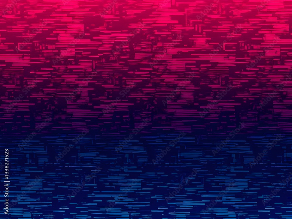 Abstract Red and Blue Glitch Gradient Background. Abstract Red and Blue Glitch Gradient Background.