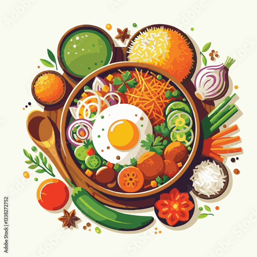 chicken, dinner, spicy, indian, cuisine, dish, asian, basmati, rice, meat, food, lunch, background, biryani, cooked, delicious, healthy, meal, india, restaurant, arabic, cooking, homemade, isolated, t