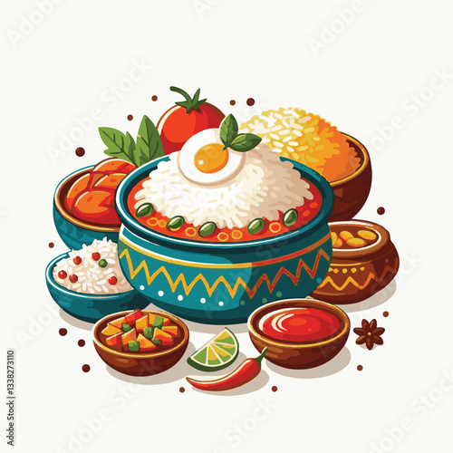 chicken, dinner, spicy, indian, cuisine, dish, asian, basmati, rice, meat, food, lunch, background, biryani, cooked, delicious, healthy, meal, india, restaurant, arabic, cooking, homemade, isolated, t