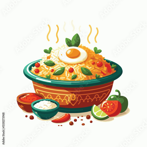 chicken, dinner, spicy, indian, cuisine, dish, asian, basmati, rice, meat, food, lunch, background, biryani, cooked, delicious, healthy, meal, india, restaurant, arabic, cooking, homemade, isolated, t
