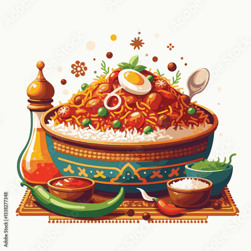 chicken, dinner, spicy, indian, cuisine, dish, asian, basmati, rice, meat, food, lunch, background, biryani, cooked, delicious, healthy, meal, india, restaurant, arabic, cooking, homemade, isolated, t