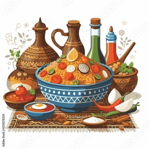 chicken, dinner, spicy, indian, cuisine, dish, asian, basmati, rice, meat, food, lunch, background, biryani, cooked, delicious, healthy, meal, india, restaurant, arabic, cooking, homemade, isolated, t