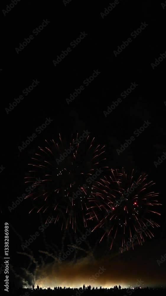 Spectacular fireworks festival lights up the night sky with vibrant colors and joyful crowds celebrating special events Spectacular fireworks festival lights up the night sky with vibrant colors and joyful crowds celebrating special events