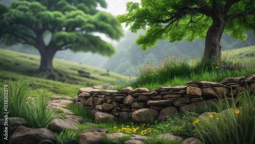 Landscape and nature in the Valley, part of the National Trek.