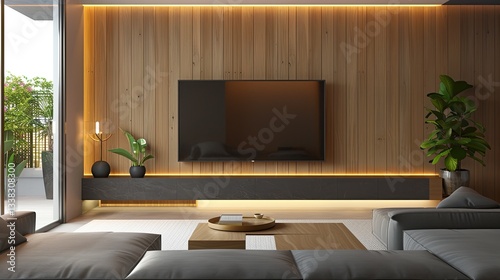 Modern TV Lounge interior 