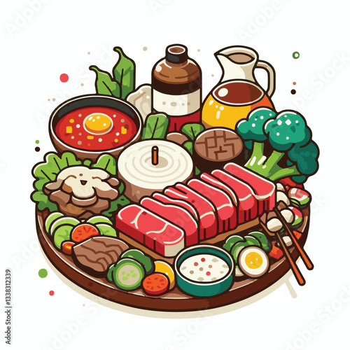 cuisine, meal, dish, meat, bulgogi, delicious, dinner, restaurant, beef, cooking, lunch, traditional, food, healthy, gourmet, asian, background, menu, spicy, plate, bbq, korean, korean food, barbecue,