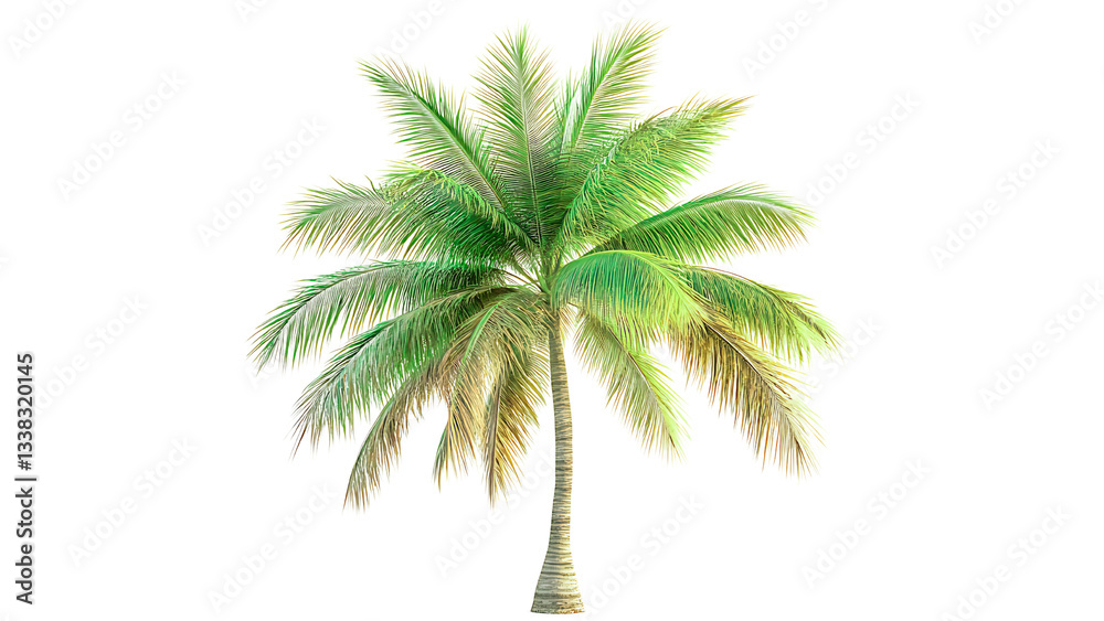 Fototapeta premium Tropical palm tree