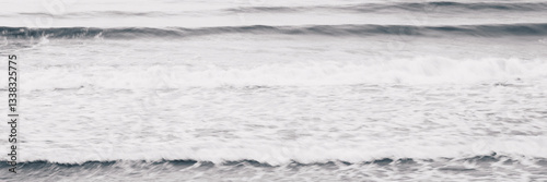 Real photo sea water waves, abstract background, nature power, pale grey light contrast matte more