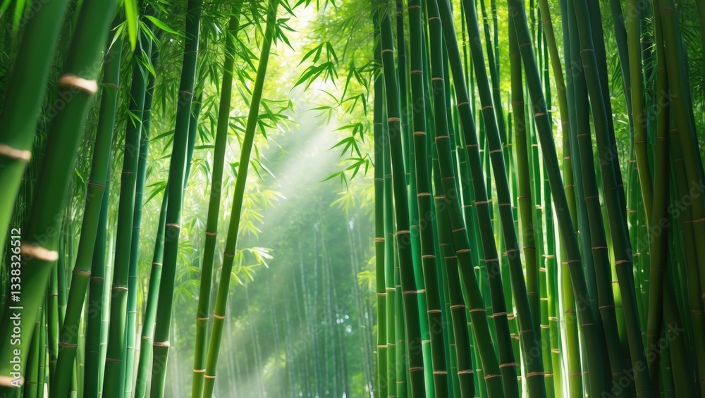 Fototapeta premium Bamboo grove.