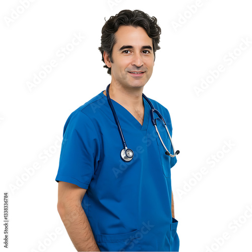 Male Doctor, Healthcare Photo on Transparent  background
