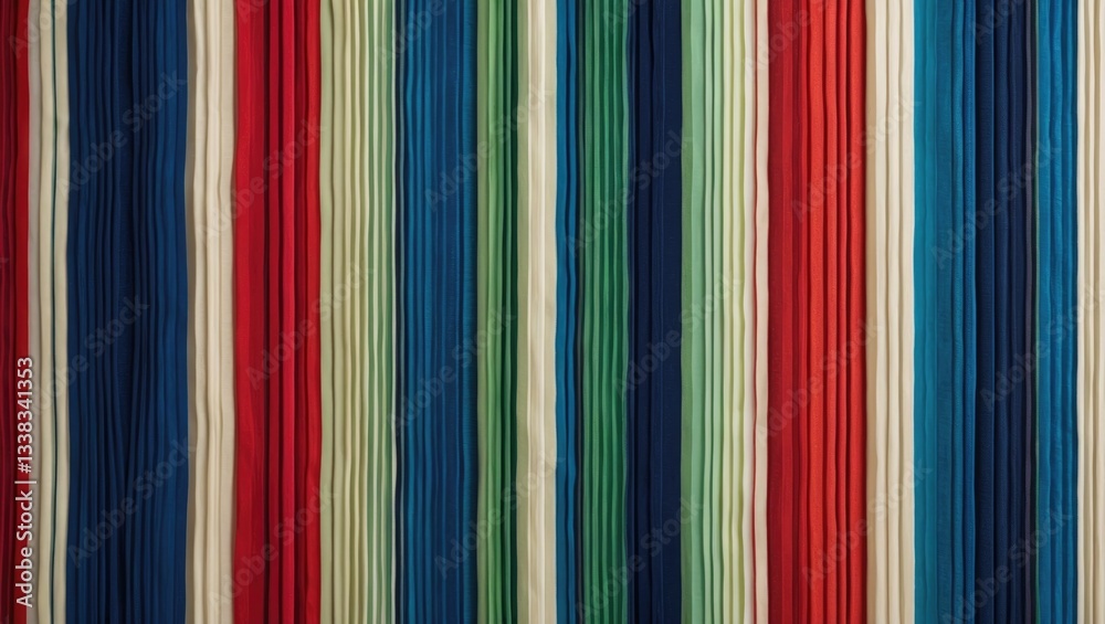 Striped vibrant fabric texture Striped vibrant fabric texture